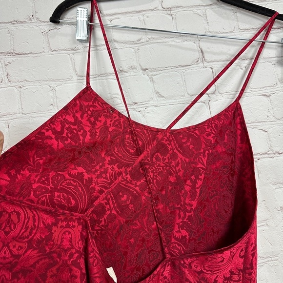 VTG Victoria’s Secret red Slip dress chemise Size S - Picture 3 of 7